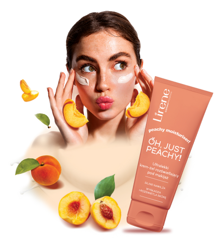 Lirene Oh Just Peachy Ultralight Illuminating Makeup Cream-Gel 50ml