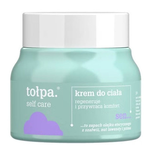 Tolpa Self Care Sleep Body Cream Nourishing Regenerating Soothing 250ml