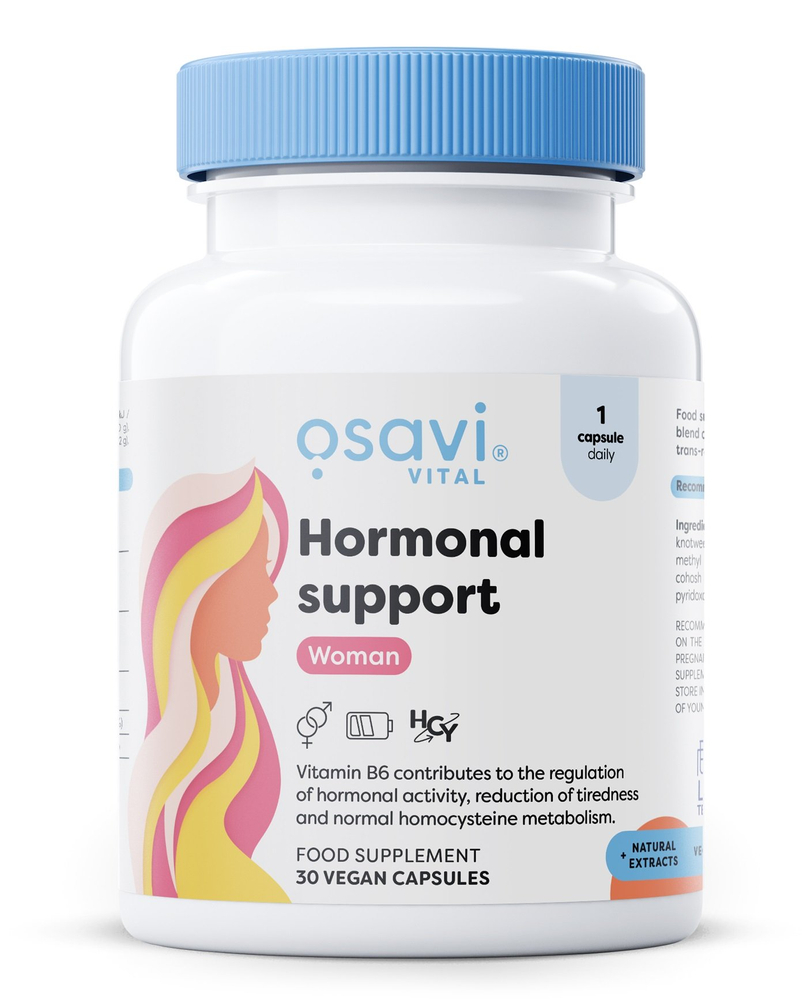 Osavi Wsparcie Hormonalne dla Kobiet 30 wegańskich kapsułek