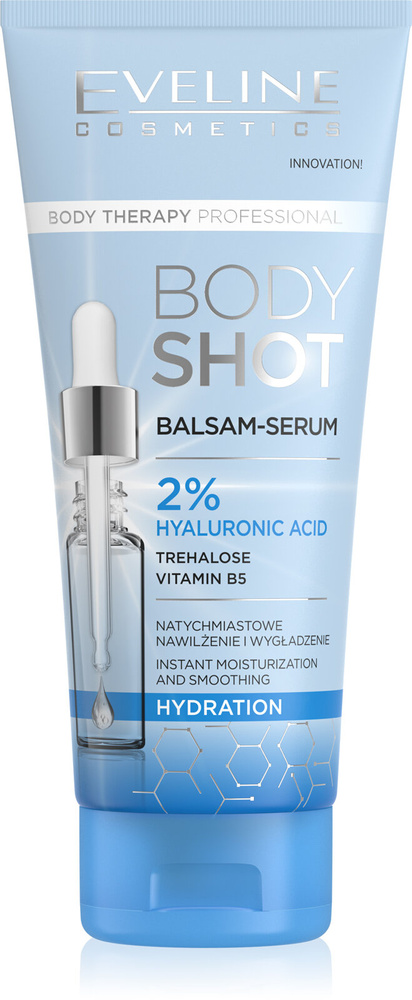 Eveline Body Shot Nawilżający Balsam-Serum do Ciała Suchego 200ml