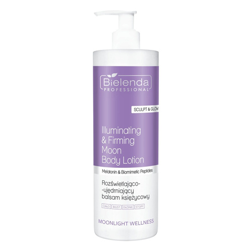Bielenda Professional MOONLIGHT WELLNESS Rozświetlająco-ujędrniający balsam księżycowy 500ml