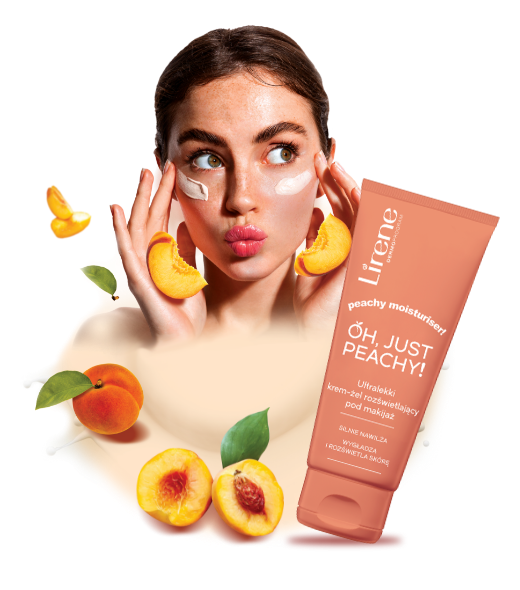 Lirene Oh Just Peachy Ultralight Illuminating Makeup Cream-Gel 50ml