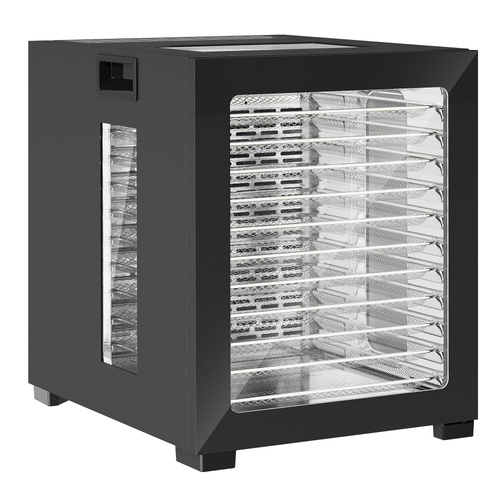 HOMCOM 12-Tray 40-70℃ Food Dehydrator - Black
