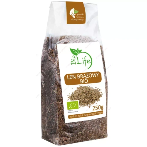 BioLife Bio Brown Linseed Protein and Fiber Omega 3 Fatty Acids Source 250g