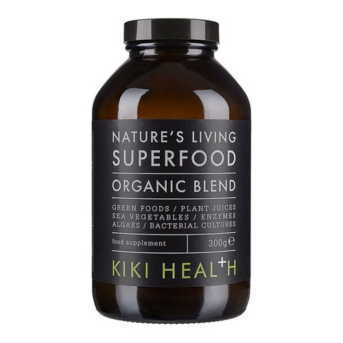 KIKI Health Nature's Living Superfood Mieszanka w Proszku Na Wsparcie Trawienia i Odkwaszanie 300g