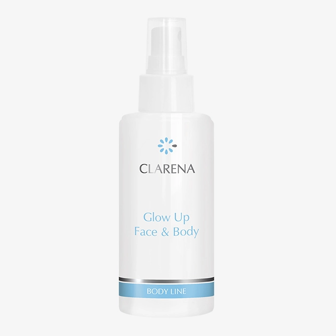 Clarena Glow Up Face & Body Illuminating Mist 150ml