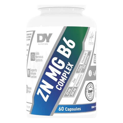 Dorian Yates Kompleks cynku, magnezu i witaminy B6 Kapsułki 60 kapsułek