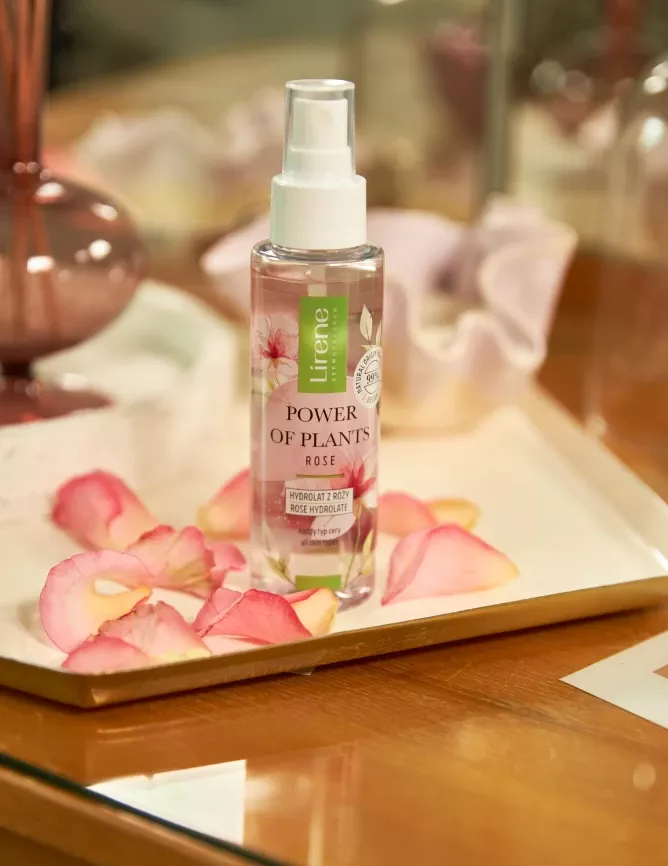 Lirene Power Of Plantis Nawilżający Hydrolat z Róży 100ml