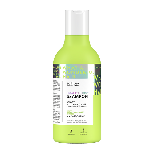 So!Flow Humectant Shampoo for Low Porosity and Volumless Hair 400ml