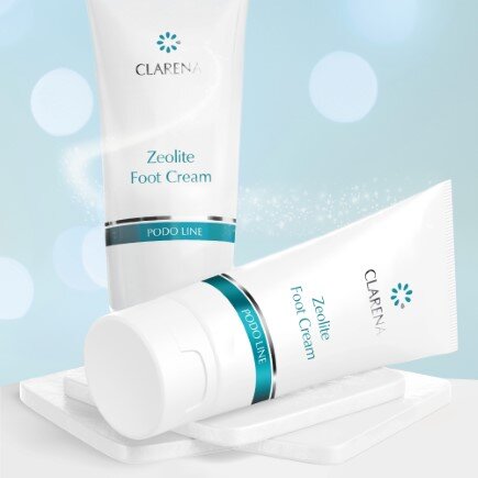 Clarena Podo Line Zeolite Foot Cream for Calloused & Cracked Skin 100ml
