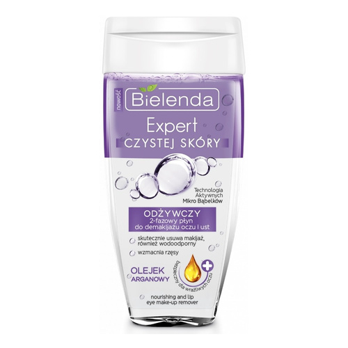 Bielenda Skin Clinic Expert Odżywczy Dwu-fazowy Płyn do Demakijażu Oczu i Twarzy 150ml