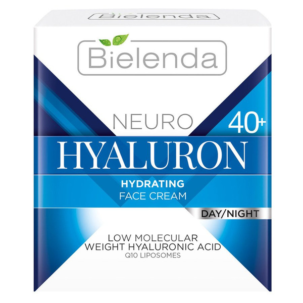 Bielenda Neuro Hialuron Moisturizing Anti Wrinkle Cream Concentrate 40+ for Day and Night 50ml