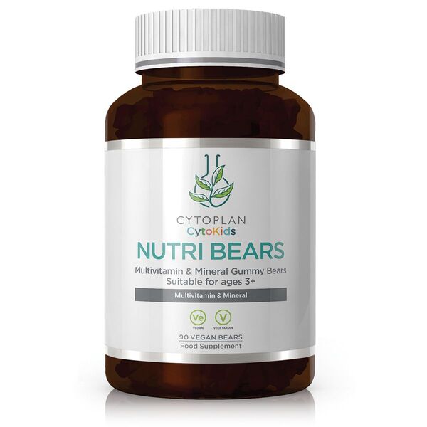 Cytoplan Kid's Nutri Bears Truskawkowe Żelki Dla Dzieci 90 Żelków