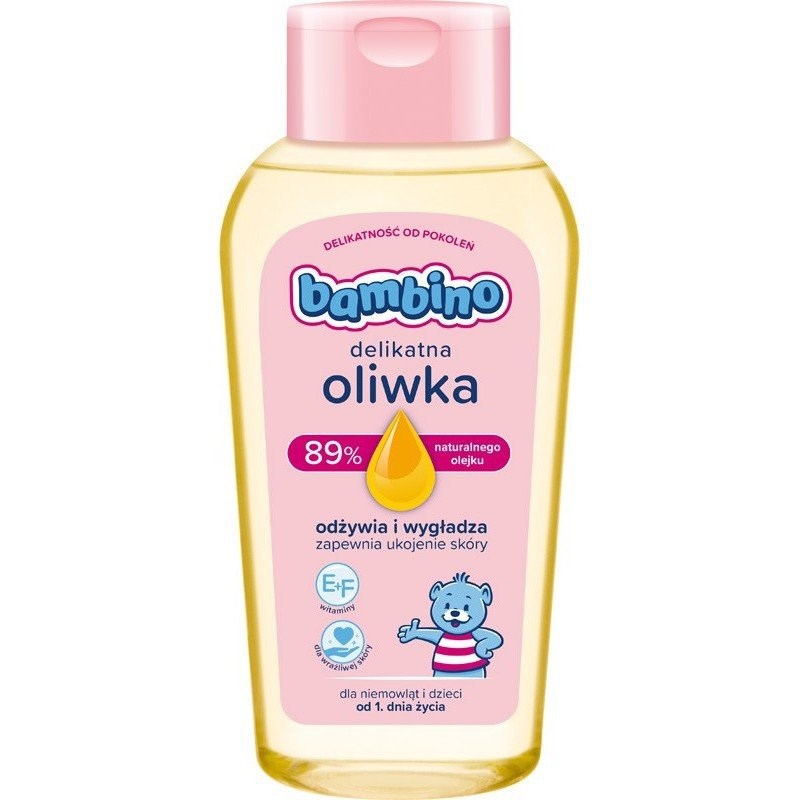 Bambino Delikatna Oliwka dla Niemowląt i Dzieci 150ml