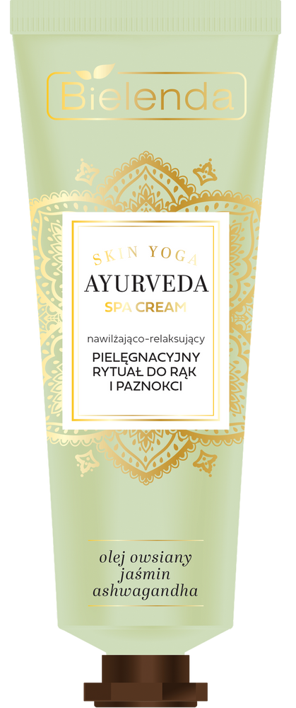 Bielenda Ayurveda Skin Yoga SPA Cream Moisturizing and Relaxing Hand and Nail Care Ritual 50ml