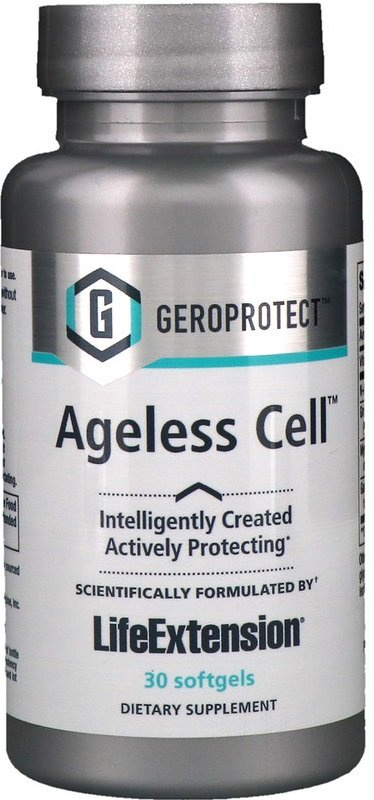 Life Extension Geroprotect Ageless Cell Na Zdrowie Komórkowe 30 Kapsułek Miękkich