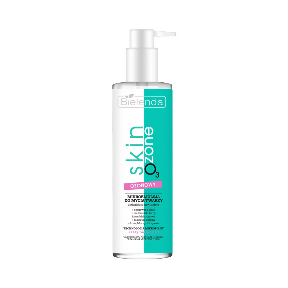 Bielenda Skin O3 Zone Dotleniająco-Nawilżająca Mikroemulsja do Mycia Twarzy 195ml