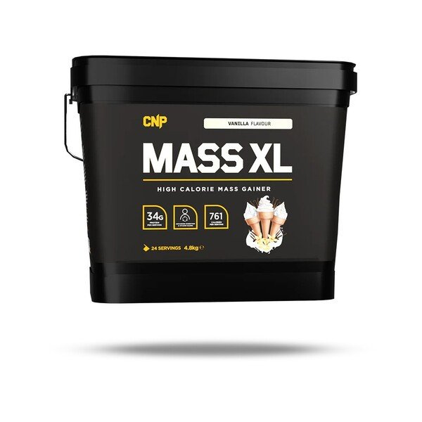 CNP Mass XL Wysokokaloryczny Gainer Na Masę Mięśniową Waniliowy 4800g