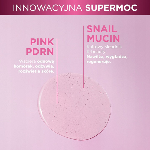 Eveline Pink Snail Jelly-Slime Wygładzająca Esencja do Twarzy 100ml
