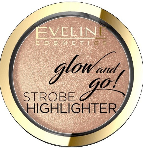 Eveline Glow and Go Rozświetlacz do Twarzy 02 Gentle Gold 8.5g