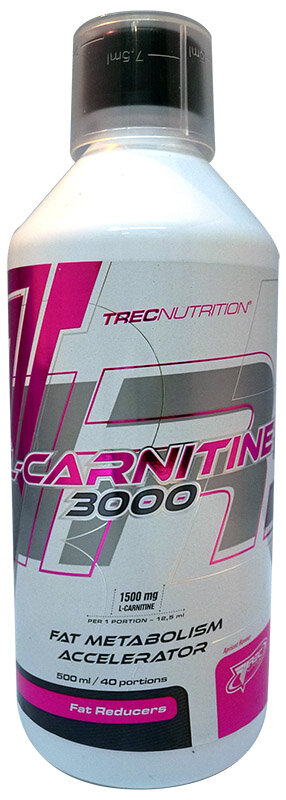 L-Carnitine 3000 Liquid, Apricot - 500 ml.