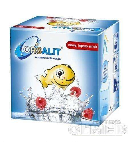 Orsalit Supports Hydration and Replenishes Electrolytes with Raspberry Flavor 10 Sachets