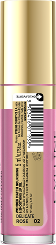 Eveline Wonder Match Nawilżający Olejek do Ust 02 Delicate Rose 5ml