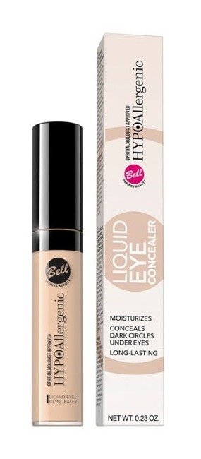 Bell HypoAllergenic Liquid Eye Concealer for Sensitive Skin  01 Natural 6.5g