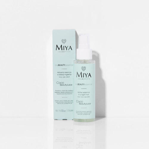 Miya My Beauty Essence Coco Beauty Juice Vegan Active Essence Light Mist for Face for All Skin Types 100ml