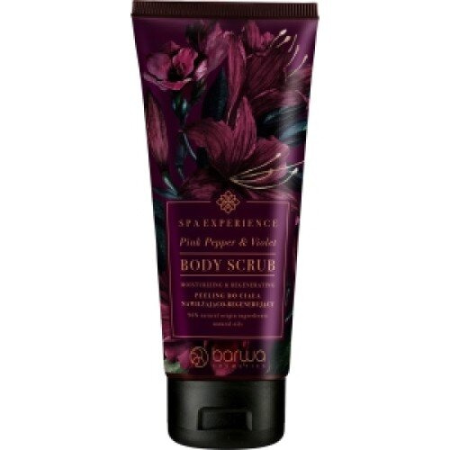 Barwa Spa Experience Moisturizing and Regenerating Body Peeling Pink Pepper and Violet 180ml