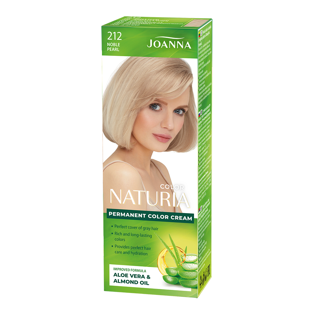 Joanna Naturia Color Hair Dye with Milk Proteins 212 Noble Pearl 100ml