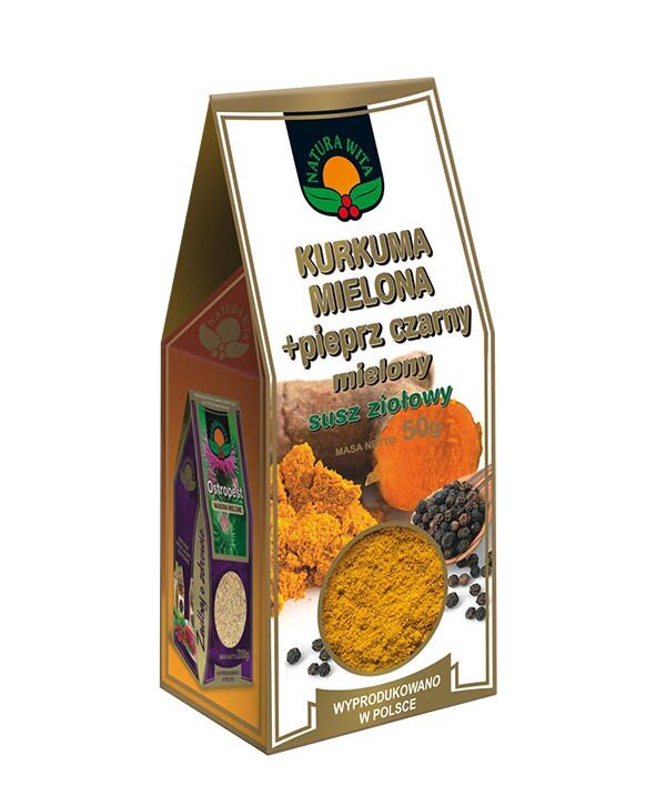 Natura Wita Turmeric Ground with Black Pepper 50g