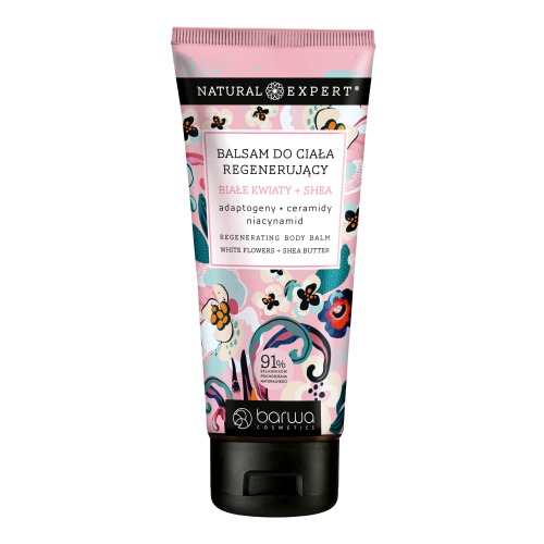 Barwa Natural Expert Regenerating Body Balm White Flowers and Shea 200ml