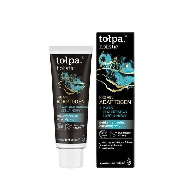 Tołpa Holistic Pro Age Adaptogen Gentle Enzymatic Peeling with Hyaluronic and Azelaic Acids 40ml