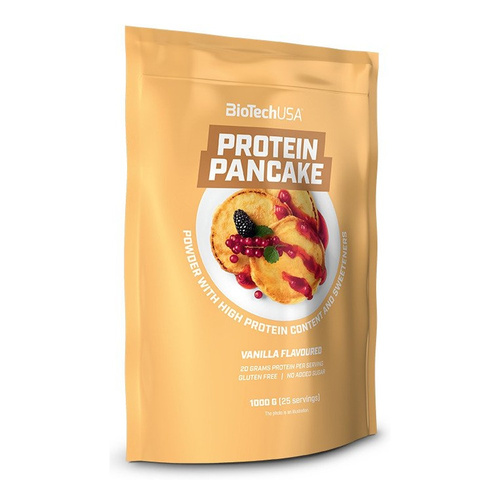 BioTechUSA Protein Pancake Wysokobiałkowa mieszanka do naleśników, Wanilia 1000g