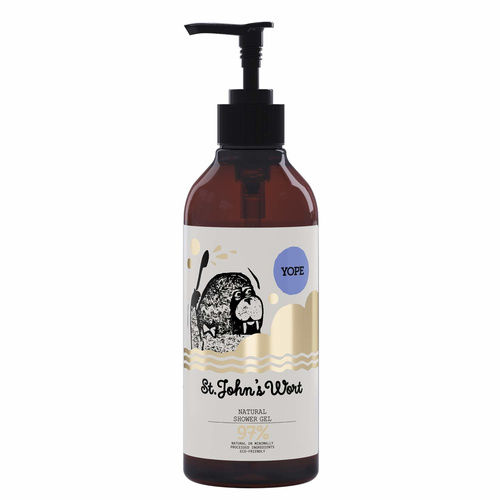 Yope Naturalny Żel pod Prysznic z Dziurawcem o Korzennym Zapachu 400ml