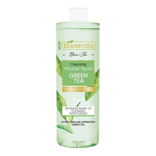 Bielenda Zielona Herbata Oczyszczający Płyn Micelarny 3w1 do Cery Mieszanej 500ml