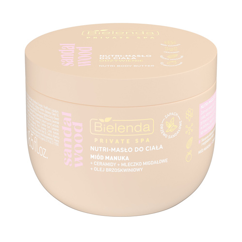Bielenda Private Spa Nourishing Nutri-Body Butter Sandal Wood 250ml