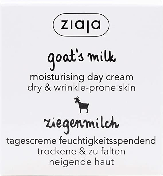 Ziaja Goat Milk Moisturizing Day Cream for Dry Skin 50ml