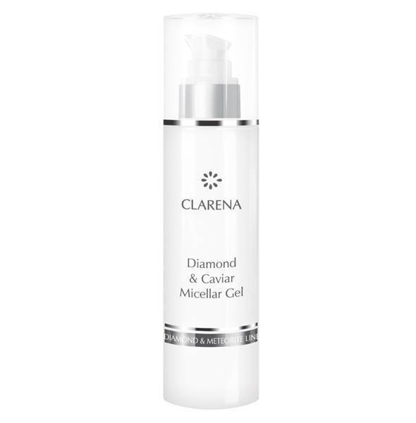 Clarena Diamond & Caviar Velvety Micellar Gel with Diamond Dust and Caviar Extract for Mature Skin 200ml