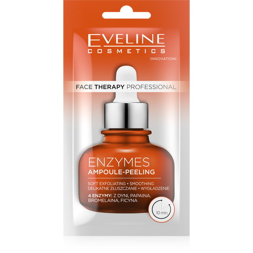 Eveline Face Therapy Professional Ampułka-Peeling Żelowy Enzymatyczny 8ml