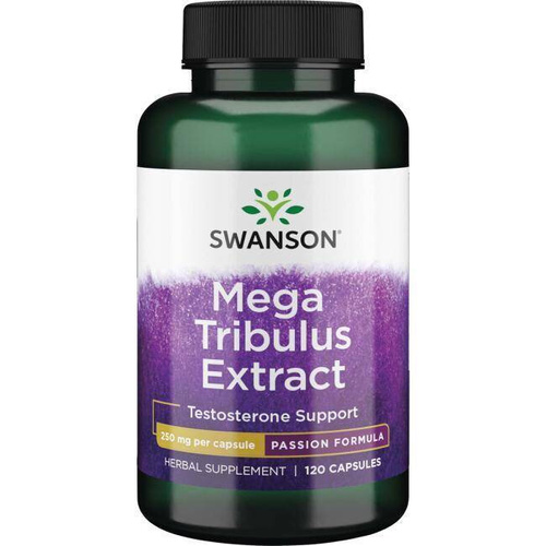 Swanson Tribulus Extract 250mg for Libido Support 120 Capsules
