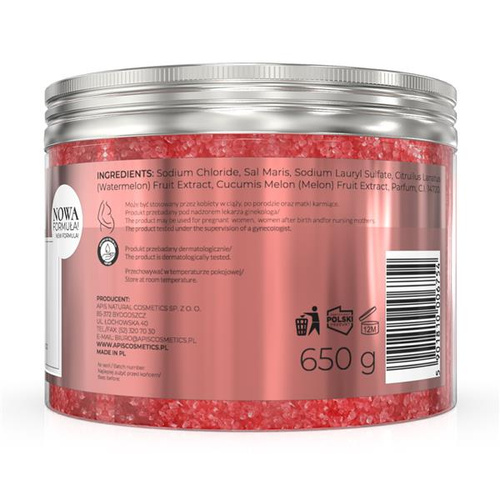 Apis Watermelon Refreshment Bath Salt 650g