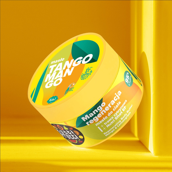 Tutti Frutti Regenerujące Masło do Ciała Mango i Trawa Cytrynowa Nutri Shot E+F 200ml