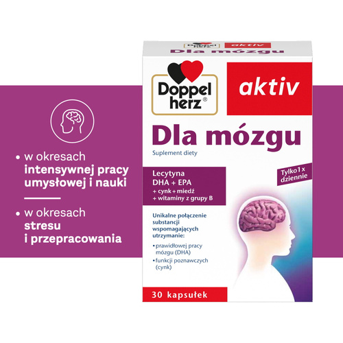 Doppelherz Aktiv for Brain Memory Support 30 Capsules