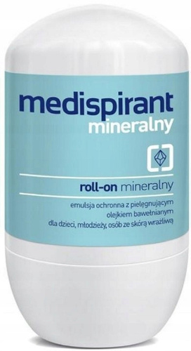 Medispirant Mineralna Emulsja Ochronna z Ałunem na Potliwość 40ml