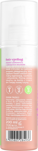OnlyBio Hair Cycling Odżywienie Dwufazowa Odżywka Wygładzająco-Ochronna 200ml