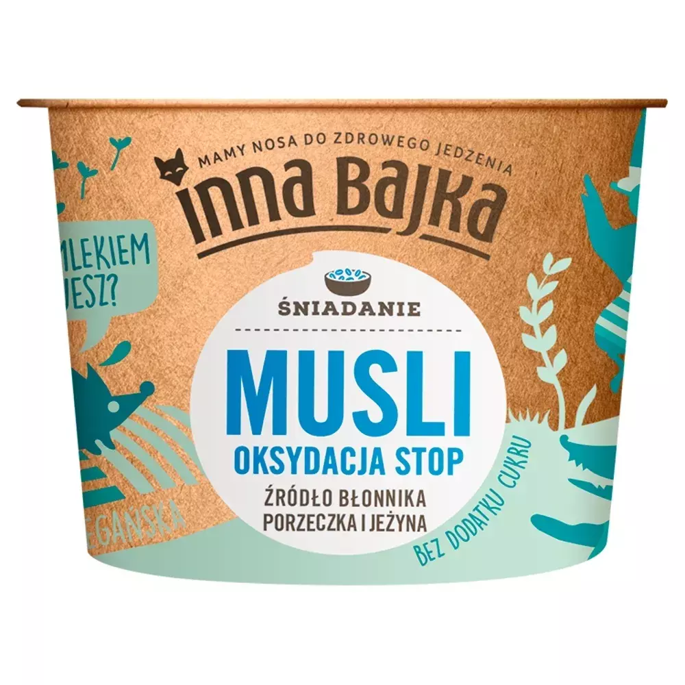 Inna Bajka Stop Oxidation Muesli with Currants and Blackberries Dietary Fiber Source 60g