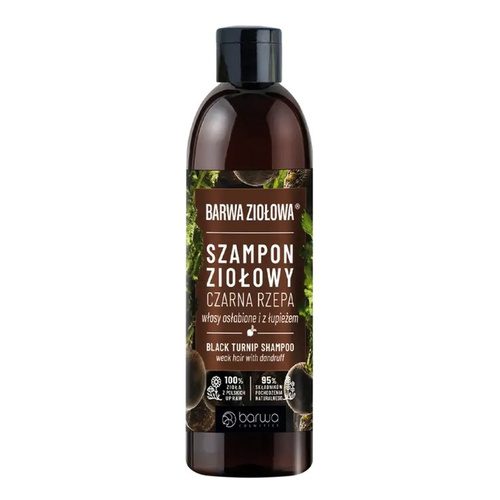 Barwa Herbal Regenerating Shampoo with Black Turnip for Dandruff 250ml