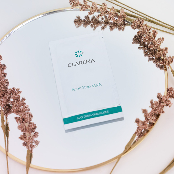 Clarena Acne Stop Mask Maska Głęboko Oczyszczająca 5ml